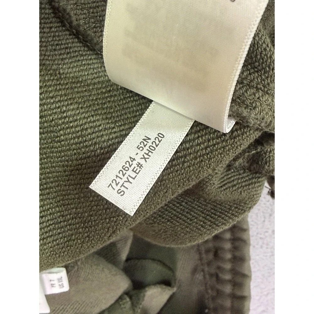 Lacoste Sweatpants Mens 2XL Green Blue Taper CONTRAST LETTERING Drawstring